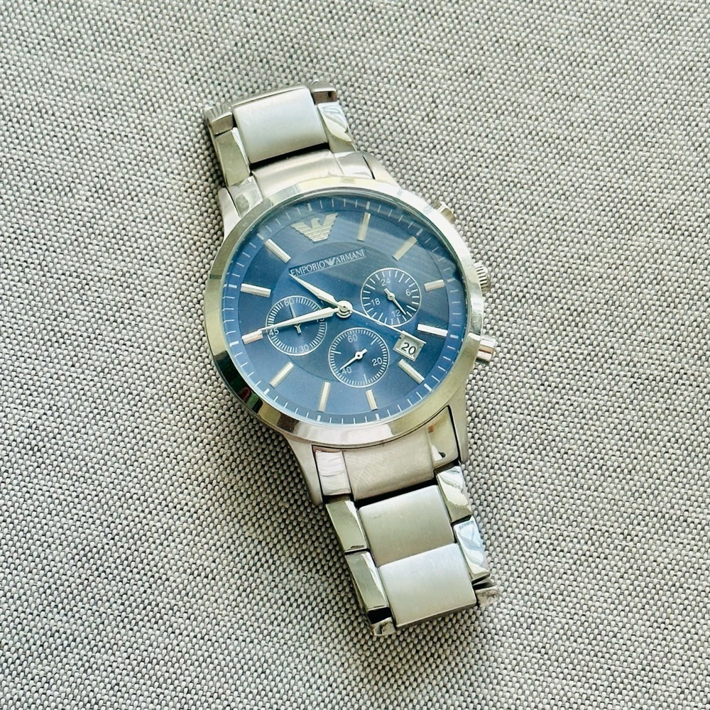 Emporio Armani Chronograph Stainless Steel Watch